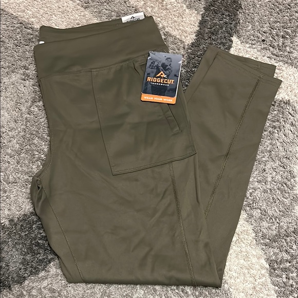 ridgecut Pants - Ridgecut Olive Green Leggings